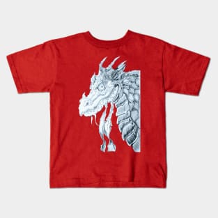 The angry dragon Kids T-Shirt